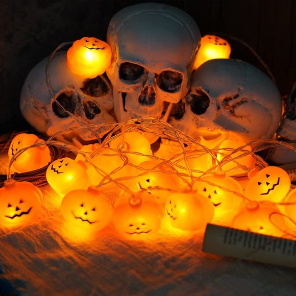 Other - NEW 10ft 20LED Halloween Pumpkin String Lights